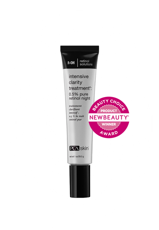 Intensive Clarity Treatment®: 0.5% pure RETINOL